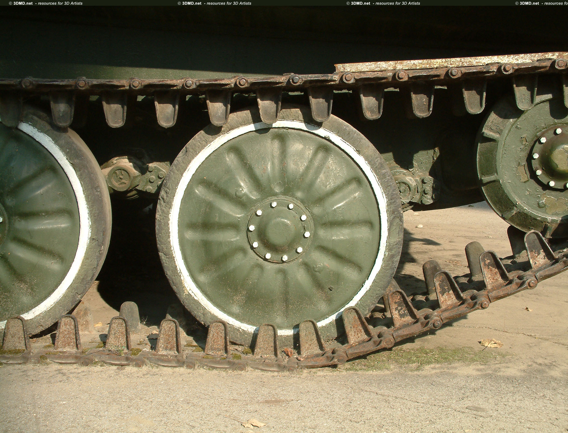 Old Ussr Military Tank Wheel Photo  