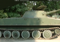 Old USSR Tank Side View Photo