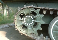 Old USSR Tank Wheel Details Photo