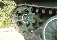 Old USSR Tank Wheel Details Photo