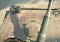 Old USSR Tank Details Photo