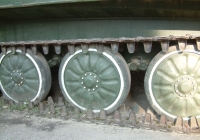 Old USSR Tank Wheels Photo