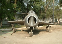 Old USSR Military Airplane Photo Front View