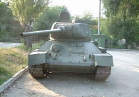 USSR Tank T34 Front View Photo
