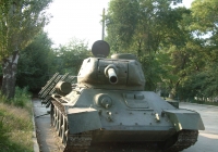 USSR Tank T34 Front View Photo