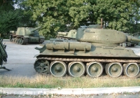 USSR Tank T34 Left View Photo