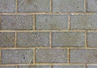 Grey Brickwork Style Sidewalk Texture