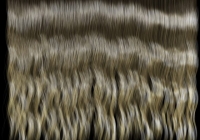 Brown Undulate Human Hair Texture