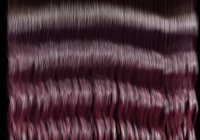 High quality texture of long human hair with transparency.