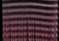 Human hair texture