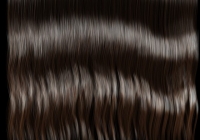 Human hair texture