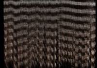 Human hair texture