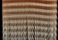 Human hair texture