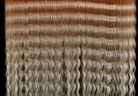 Human hair texture