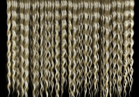 Human hair texture