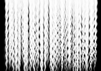 Human hair texture