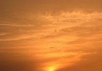 Orange Sunset Sky texture