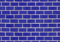 Brick wall texture dark blue