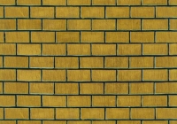 Dark Yellow Brick Wall Texture