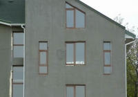 Free Texture of a House Wall with Windows
