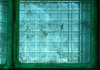 Green Glass Block Texture