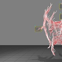 How to make the tube rendering more 3 dimensional with Maya? 3D Rendering