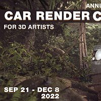 2022 Hum3D Car Render Challenge CG News and Events