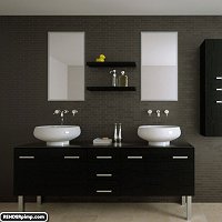 modern bathroom Finished 3D Art Work