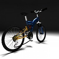 bike 3D Art Work In Progress