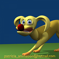 3D Cartoony Dog  with nice expressions Finished 3D Art Work