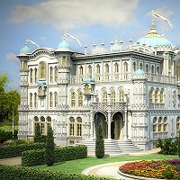 Fairytale house Finished 3D Art Work