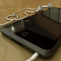 My first 3D model - Ipod Touch Finished 3D Art Work