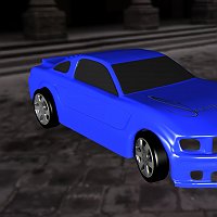 mustng GT W.I.P 3D Art Work In Progress