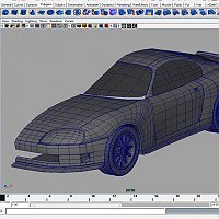WIP 3D Toyota Supra 3D Art Work In Progress