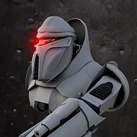 Student animator seeking critiques regarding model cylon 3D Art Work In Progress