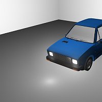 Car model - Yugo 55 Finished 3D Art Work