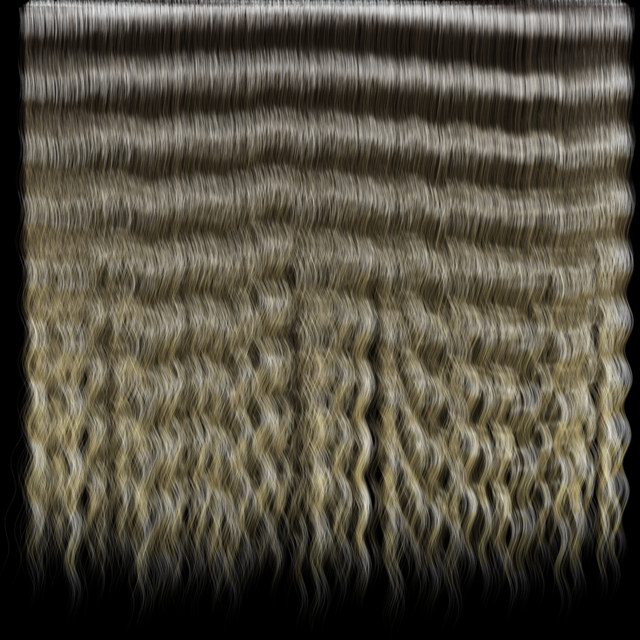 Curly Human Hair Texture  