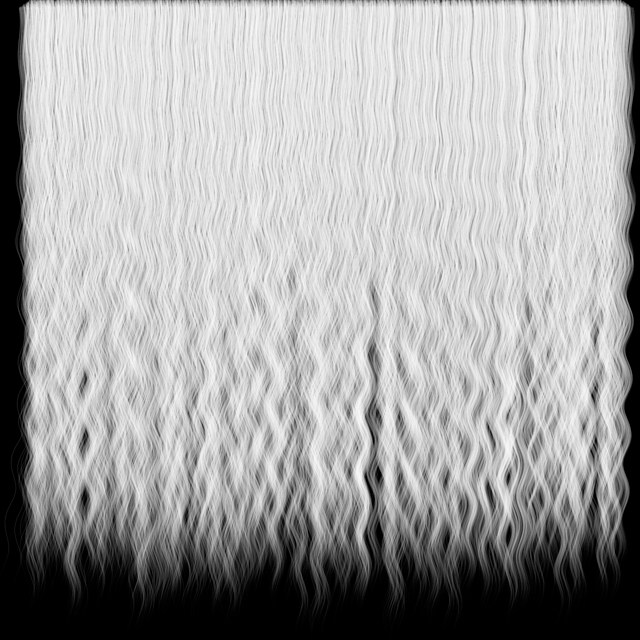 Curly Human Hair Texture Alpha  