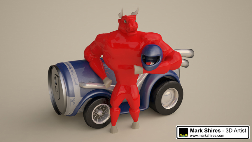 BullCar Vray  